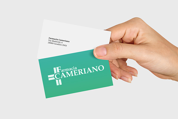 Immagine coordinata Farmacia Cameriano